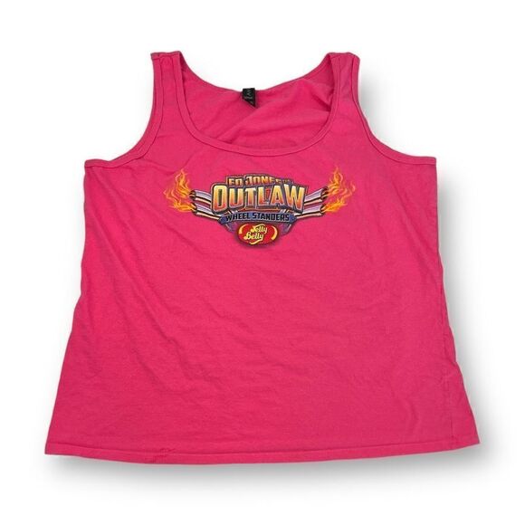 Anvil Ed Jones The Outlaw Wheel Standers Jelly Belly Tank Top Size Extra Large - Picture 4 of 5